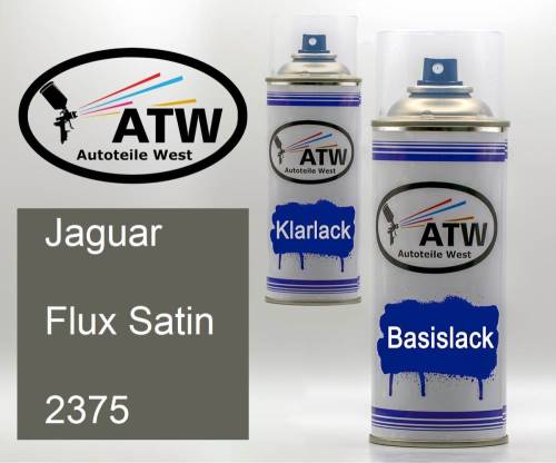 Jaguar, Flux Satin, 2375: 400ml Sprühdose + 400ml Klarlack - Set, von ATW Autoteile West.